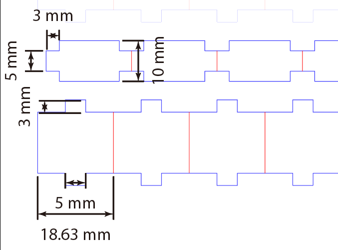 アクリル板水車の水受け部分
